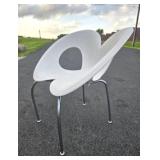 Signed Modernist Italian Designer Ripple Chair by Ron Arad for Moroso