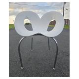 Signed Modernist Italian Designer Ripple Chair by Ron Arad for Moroso