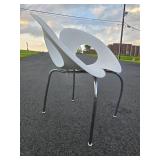 Signed Modernist Italian Designer Ripple Chair by Ron Arad for Moroso