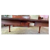 Dining Room Table with Three Leaves and Protective Covers Dining Room Table with Three Leaves and Protective Covers