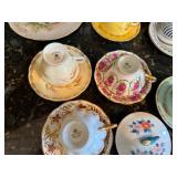 Teacup Collection & Plates With Some From Nippon/Gladstone/Royal Albert Teacup Collection & Plates With Some From Nippon/Gladstone/Royal Albert