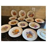 Entertaining Schumann Arzberg Eschenbach Bavaria Baronet Porcelain Fruit Plate Collection Entertaining Schumann Arzberg Eschenbach Bavaria Baronet Porcelain Fruit Plate Collection