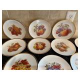 Entertaining Schumann Arzberg Eschenbach Bavaria Baronet Porcelain Fruit Plate Collection Entertaining Schumann Arzberg Eschenbach Bavaria Baronet Porcelain Fruit Plate Collection