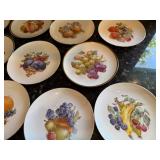 Entertaining Schumann Arzberg Eschenbach Bavaria Baronet Porcelain Fruit Plate Collection Entertaining Schumann Arzberg Eschenbach Bavaria Baronet Porcelain Fruit Plate Collection