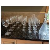 Reidell Glassware Collection & Decanter Reidell Glassware Collection & Decanter