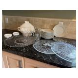 Stunning White & Crystal Set Stunning White & Crystal Set
