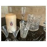 Bar Ware Collection--Fabulous Crystal Ice Bucket/German Mug/Mixer Bar Ware Collection--Fabulous Crystal Ice Bucket/German Mug/Mixer