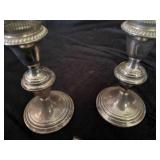 Gorham Sterling Candle Sticks & Snuffers Gorham Sterling Candle Sticks & Snuffers