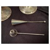 Gorham Sterling Candle Sticks & Snuffers Gorham Sterling Candle Sticks & Snuffers