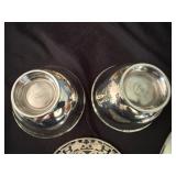 Towle Silversmith & Reed Burton Bowls Along with Oneida Silversmith Tray Towle Silversmith & Reed Burton Bowls Along with Oneida Silversmith Tray