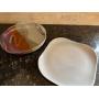 Beautiful Pottery Platters, One from Russell Wright Renville