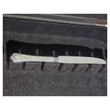 1944 Easterling Rosemarry Patter Sterling Silver Flatware Set (2062 Grams/72.43 oz.) 16 Weight Handle Knifes 1944 Easterling Rosemarry Patter Sterling Silver Flatware Set (2062 Grams/72.43 oz.) 16 Weight Handle Knifes