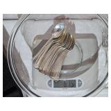 1944 Easterling Rosemarry Patter Sterling Silver Flatware Set (2062 Grams/72.43 oz.) 16 Weight Handle Knifes 1944 Easterling Rosemarry Patter Sterling Silver Flatware Set (2062 Grams/72.43 oz.) 16 Weight Handle Knifes