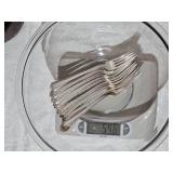 1944 Easterling Rosemarry Patter Sterling Silver Flatware Set (2062 Grams/72.43 oz.) 16 Weight Handle Knifes 1944 Easterling Rosemarry Patter Sterling Silver Flatware Set (2062 Grams/72.43 oz.) 16 Weight Handle Knifes