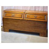 Contemporary Oak Queen Headboard Contemporary Oak Queen Headboard
