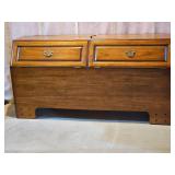 Contemporary Oak Queen Headboard Contemporary Oak Queen Headboard