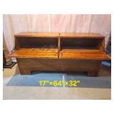 Contemporary Oak Queen Headboard Contemporary Oak Queen Headboard