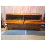 Contemporary Oak Queen Headboard Contemporary Oak Queen Headboard