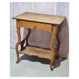 Antique Victorian Single Drawer Table Antique Victorian Single Drawer Table