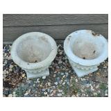 Concrete Foot Urn Outdoor Planters Concrete Foot Urn Outdoor Planters