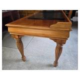 Brilliant Carved Hardwood Executive Writing / Office Desk Brilliant Carved Hardwood Executive Writing / Office Desk