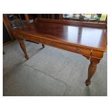 Brilliant Carved Hardwood Executive Writing / Office Desk Brilliant Carved Hardwood Executive Writing / Office Desk