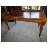 Brilliant Carved Hardwood Executive Writing / Office Desk Brilliant Carved Hardwood Executive Writing / Office Desk