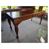 Brilliant Carved Hardwood Executive Writing / Office Desk Brilliant Carved Hardwood Executive Writing / Office Desk