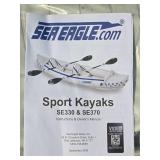 Sea Eagle Inflatable Sport Kayak SE330 Sea Eagle Inflatable Sport Kayak SE330