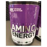 2 Optimum Nutrition Essential Amino Energy Concord Grape 9.5 oz Dietary Supplements 2 Optimum Nutrition Essential Amino Energy Concord Grape 9.5 oz Dietary Supplements