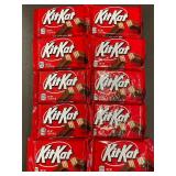 Lot of 9 Kit Kat Milk Chocolate Bars 1.5 oz Each Lot of 9 Kit Kat Milk Chocolate Bars 1.5 oz Each