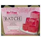 LA - My-T-Fine Limited Edition Batch Strawberry Lemonade Gelatin Mix - 12 Pack LA - My-T-Fine Limited Edition Batch Strawberry Lemonade Gelatin Mix - 12 Pack
