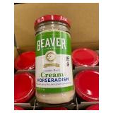 HI 3 - Set of 12 Beaver Cream Horseradish 4oz Jars HI 3 - Set of 12 Beaver Cream Horseradish 4oz Jars