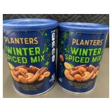 2 Planters Winter Spiced Mix Cans 19.75 oz Each 2 Planters Winter Spiced Mix Cans 19.75 oz Each