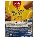 CO 3 - 4 Packs of Schär Gluten-Free Hot Dog Rolls CO 3 - 4 Packs of Schär Gluten-Free Hot Dog Rolls