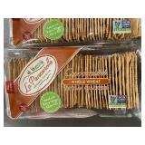 Set of 4 Packs of La Panzanella Whole Wheat Croccantini Crackers Set of 4 Packs of La Panzanella Whole Wheat Croccantini Crackers