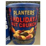 2 Canisters Planters Holiday Nut Crunch 2 Canisters Planters Holiday Nut Crunch