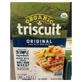 12-Pack of Triscuit Organic Wheat Crackers with Sea Salt 12-Pack of Triscuit Organic Wheat Crackers with Sea Salt