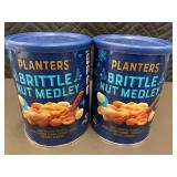 2 Planters Brittle Nut Medley 1 lb 3.25 oz Cans 2 Planters Brittle Nut Medley 1 lb 3.25 oz Cans