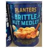 2 Planters Brittle Nut Medley 1 lb 3.25 oz Cans 2 Planters Brittle Nut Medley 1 lb 3.25 oz Cans