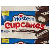 Lot of 3 Hostess Frosted Chocolate Cupcakes Boxes with Creamy Filling Lot of 3 Hostess Frosted Chocolate Cupcakes Boxes with Creamy Filling