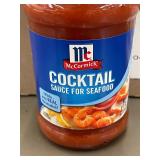 Case of 12 McCormick Cocktail Sauce for Seafood 8oz Jars Case of 12 McCormick Cocktail Sauce for Seafood 8oz Jars