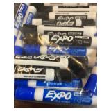 Black and Blue Dry Erase Markers Black and Blue Dry Erase Markers
