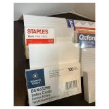 3 x 5 Index Cards 3 x 5 Index Cards