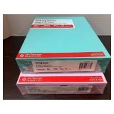 Turquoise and Lilac Copy Paper Turquoise and Lilac Copy Paper