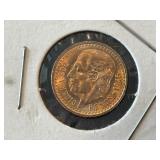 1945 Mexico Gold 2 1/2 Peso Coin 180,000 Minted 1945 Mexico Gold 2 1/2 Peso Coin 180,000 Minted