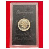 1974-S Eisenhower Silver Dollar Proof 1974-S Eisenhower Silver Dollar Proof