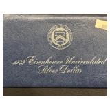 1972-S Eisenhower Silver Dollar Uncirculated 1972-S Eisenhower Silver Dollar Uncirculated