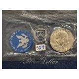 1973-S Eisenhower Silver Dollar Uncirculated 1973-S Eisenhower Silver Dollar Uncirculated