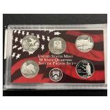 2008-S State Quarter Silver Proof Set 2008-S State Quarter Silver Proof Set